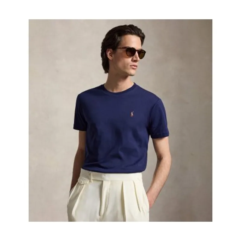 Polo Ralph Lauren Camiseta de algodón Custom Slim Fit 710740727003