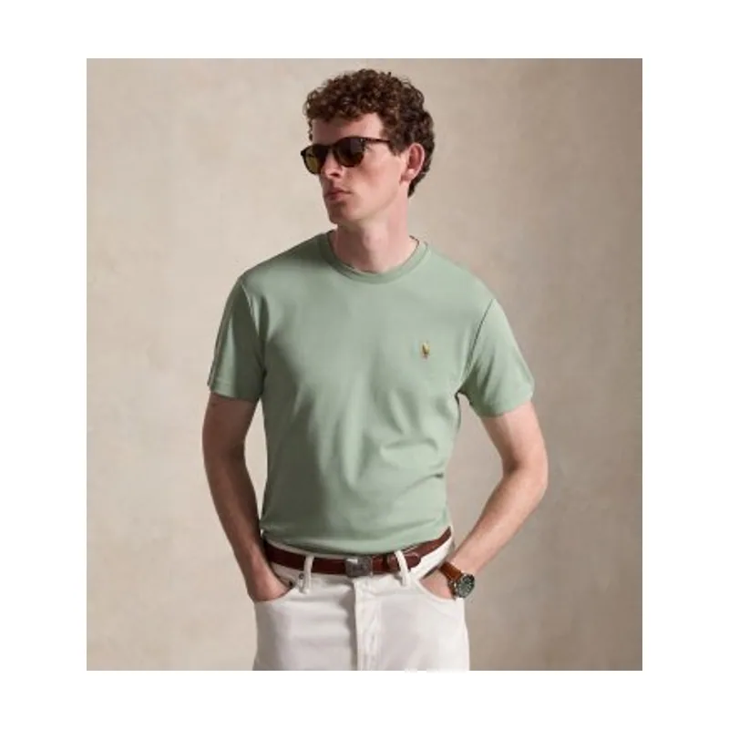 Polo Ralph Lauren Camiseta de algodón suave Custom Slim Fit 710740727505