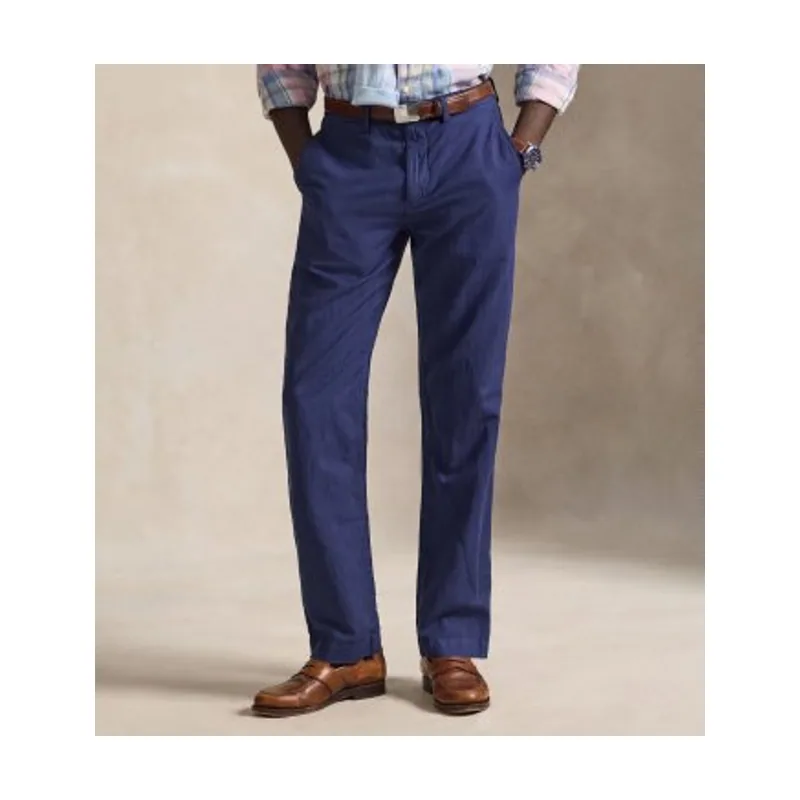 Polo Ralph Lauren Pantalón de algodón y lino Classic Fit 710A13235006
