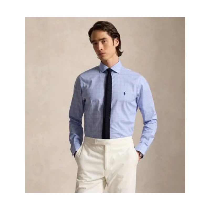 Polo Ralph Lauren Camisa de popelina con cuadros Glen 712B22541002