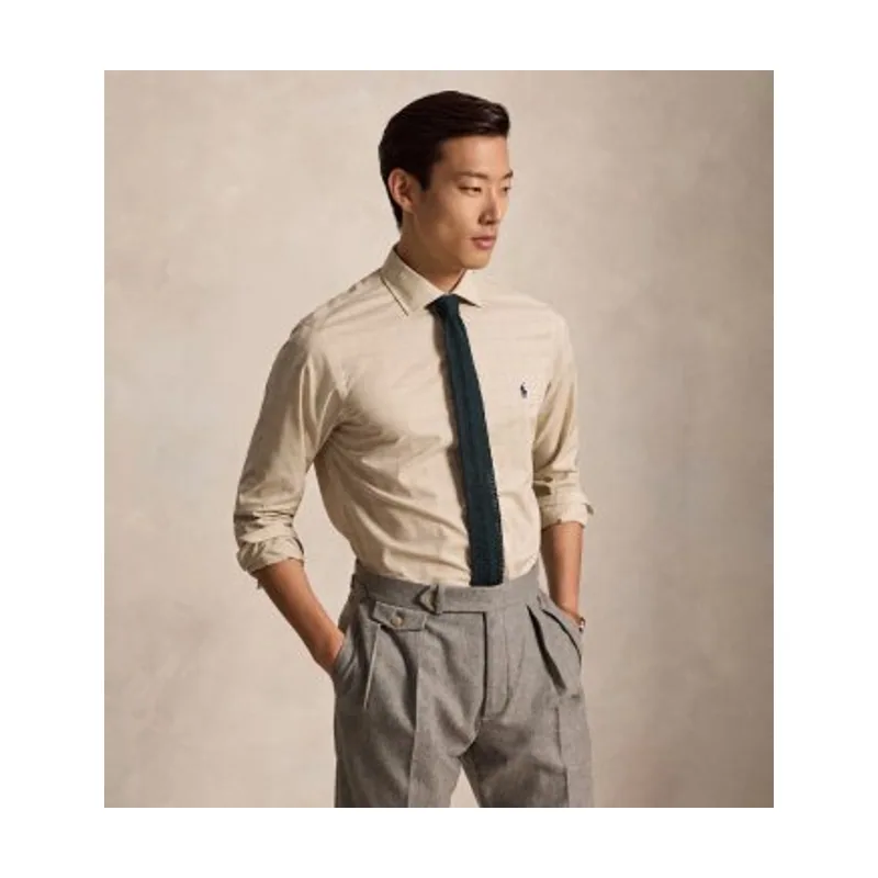 Polo Ralph Lauren Camisa de popelina con cuadros Glen 712B22541001