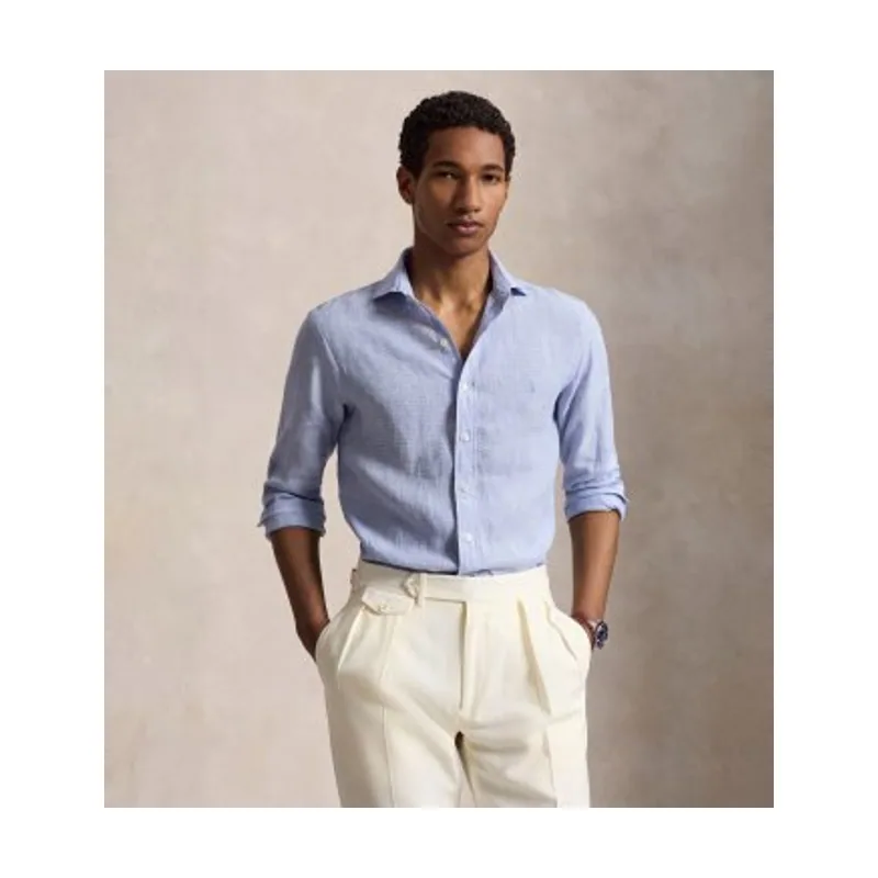 Polo Ralph Lauren Camisa de lino Custom Fit 710B22589002