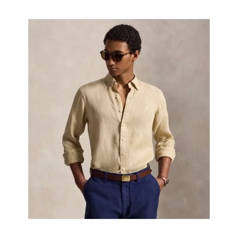 Polo Ralph Lauren Camisa de lino Custom Fit 710966294520