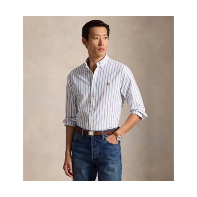 Polo Ralph Lauren Camisa oxford con rayas Slim Fit 710944615001