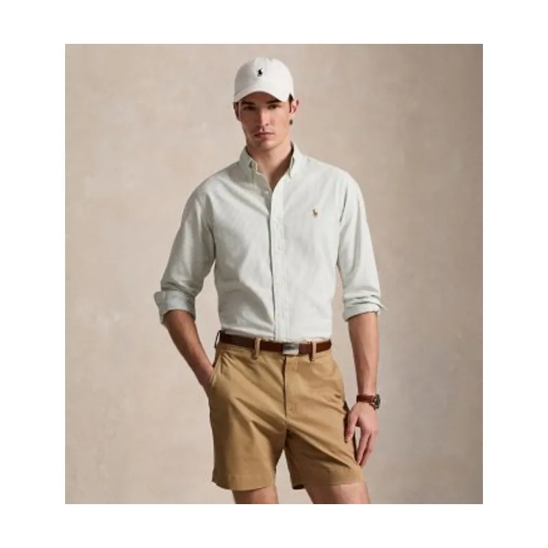Polo Ralph Lauren Camisa oxford con rayas Custom Fit 710953704502