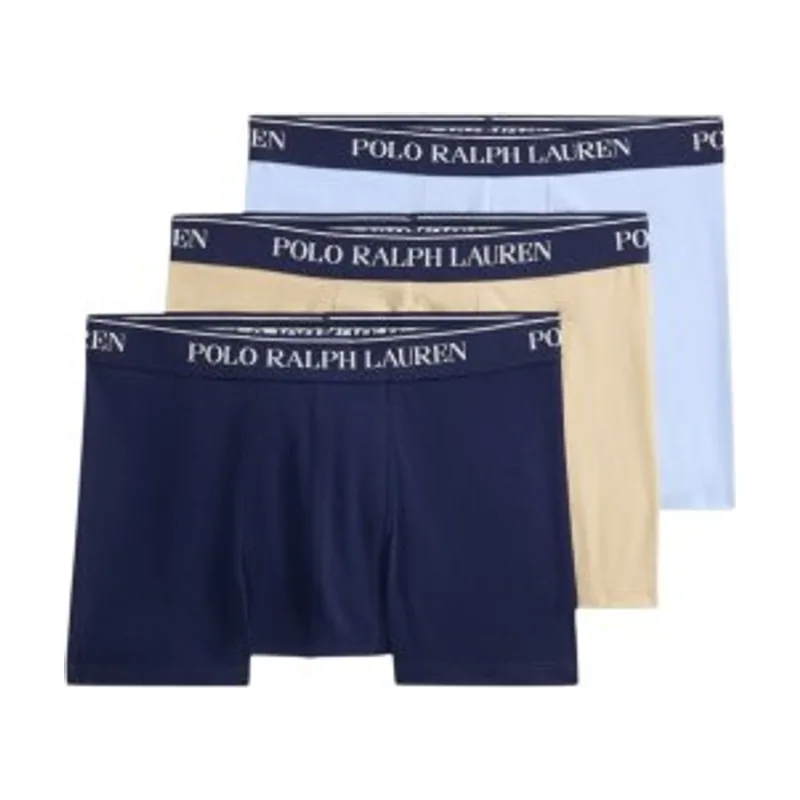 Polo Ralph Lauren Set 3 bóxers de algodón elástico 714830299209