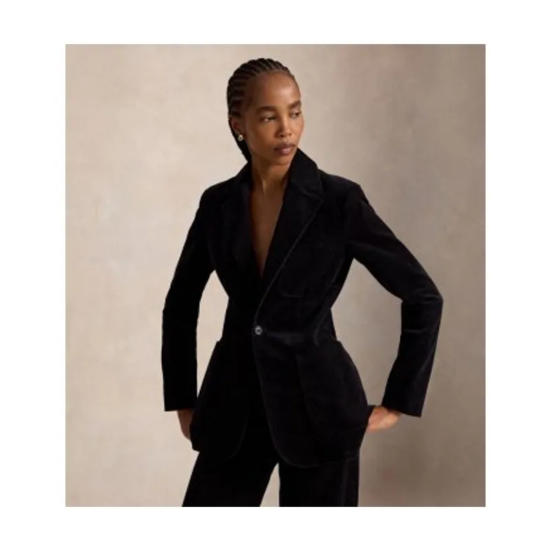 Polo Ralph Lauren Blazer de pana de botonadura sencilla 211B17221001