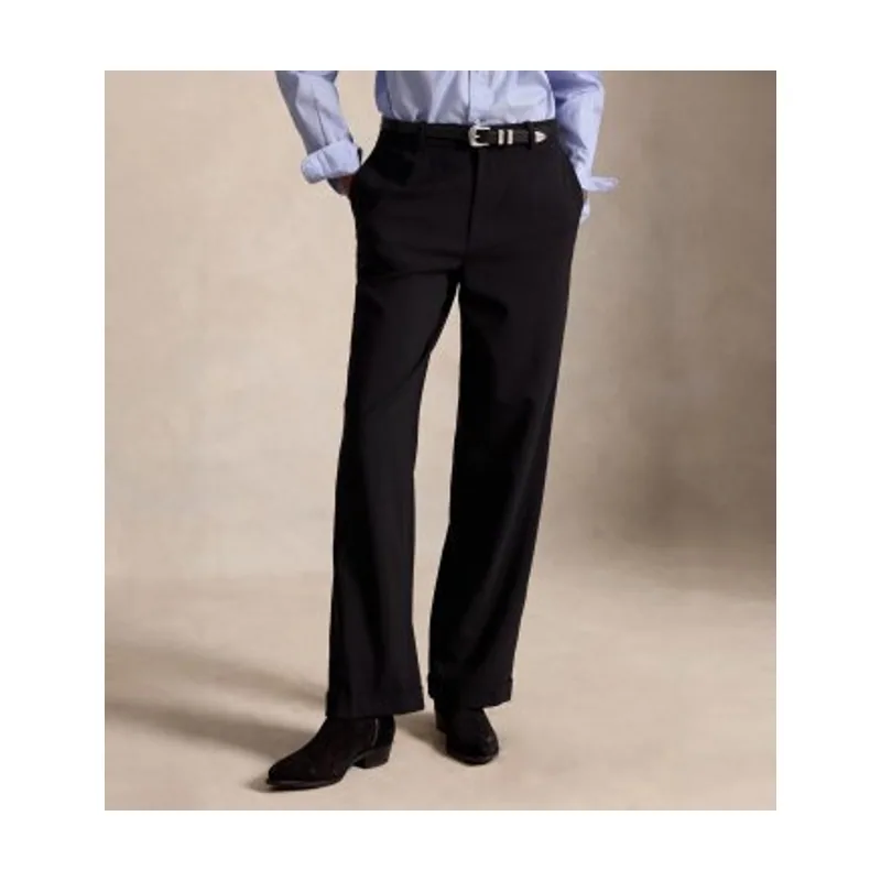 Polo Ralph Lauren Pantalón de lana Relaxed Straight 211B14813001