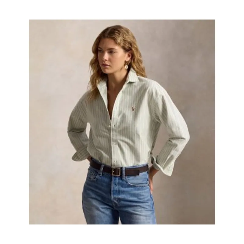 Polo Ralph Lauren Camisa oxford de algodón Relaxed Fit 211B21507001