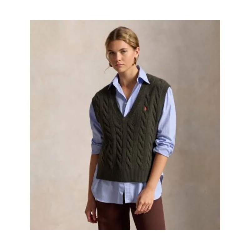 Polo Ralph Lauren Chaleco de punto de lana y cachemira 211949994502