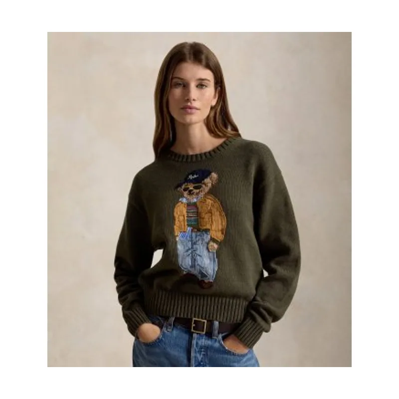 Polo Ralph Lauren Jersey de algodón con Polo Bear 211B17762001