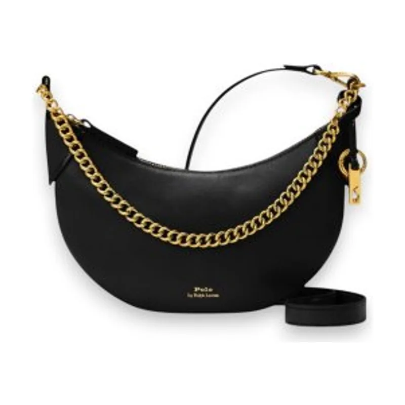 Polo Ralph Lauren Bolso Polo ID mini de piel con cadena 428977210001