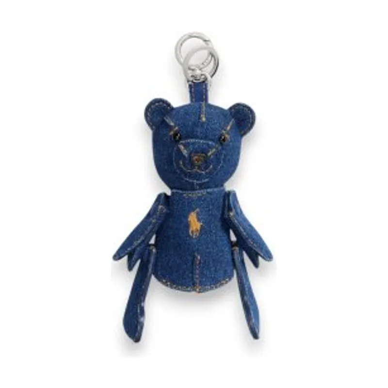 Abalorio Polo Bear de denim para bolso 427P14990001