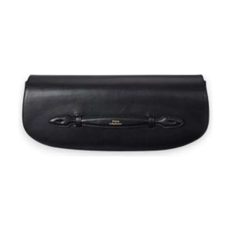 Polo Ralph Lauren Bolso clutch Bellport de piel con solapa 428971315001