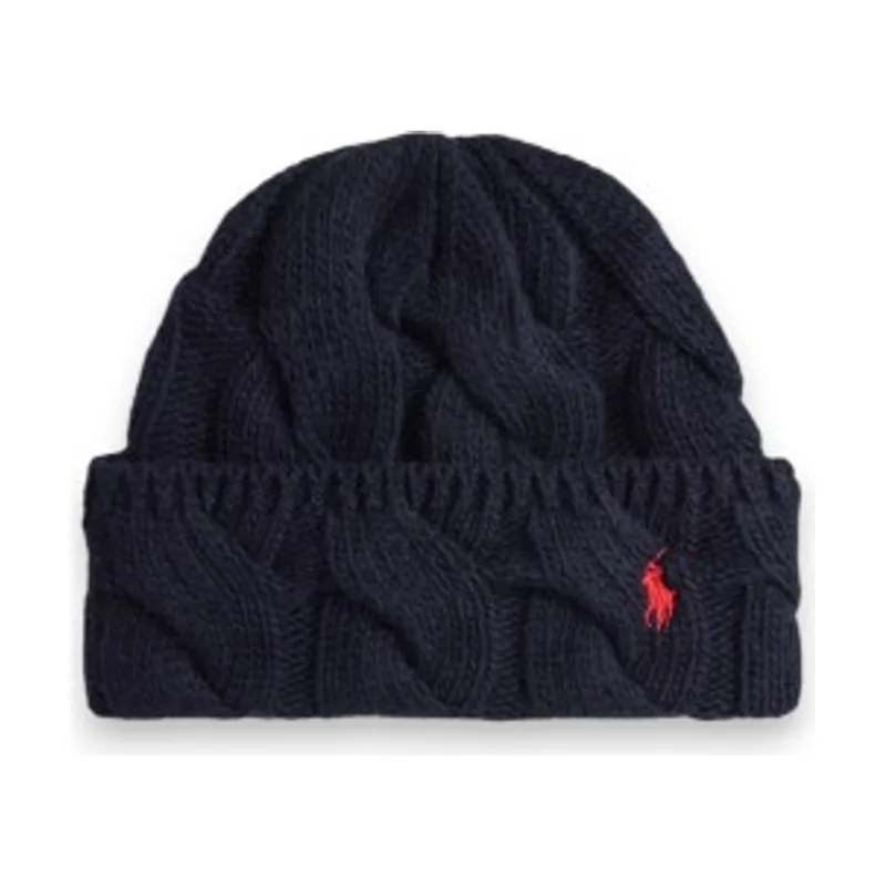Polo Ralph Lauren Gorro de mezcla de lana con rayas 455P18125001