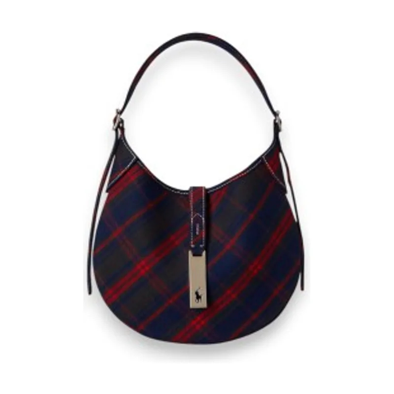 Polo Ralph Lauren Bolso de hombro Polo ID pequeño de sarga 428P18250001