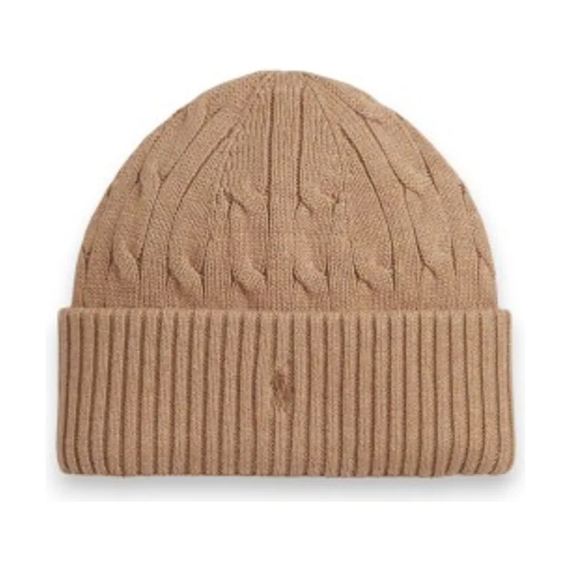 Polo Ralph Lauren Gorro de algodón en punto de ochos 323980663008