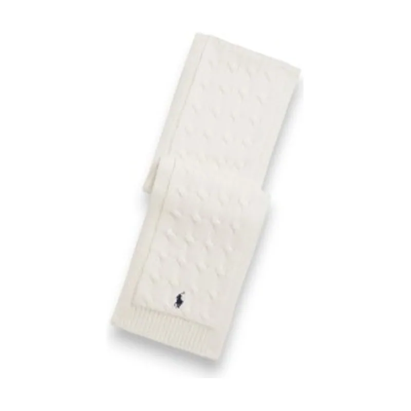 Polo Ralph Lauren Bufanda de algodón en punto de ochos 323953206005
