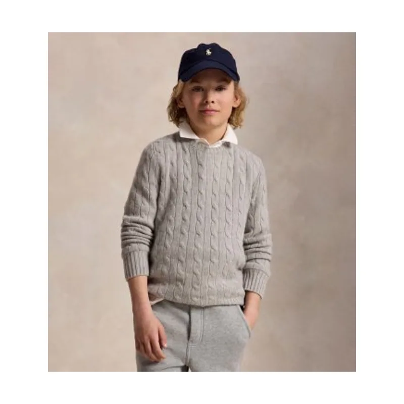 Polo Ralph Lauren Jersey de cachemira en punto de ochos 323958134006