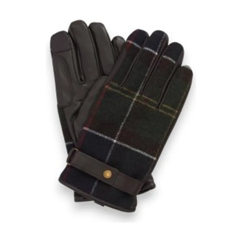 Barbour Guantes Newbrough Tartan Classic MGL0051