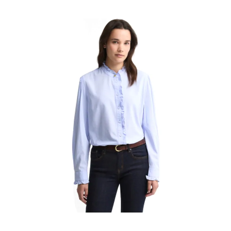 Barbour Camisa Antoinette azul pálido LSH1776