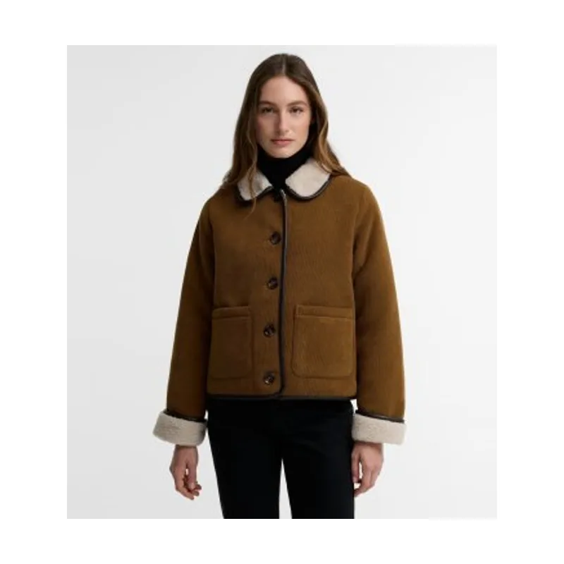Barbour Chaqueta de pana Penny Fleece LCA0423