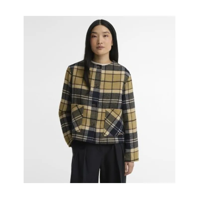 Barbour Chaqueta Marlow Overshirt tartán LOS0092