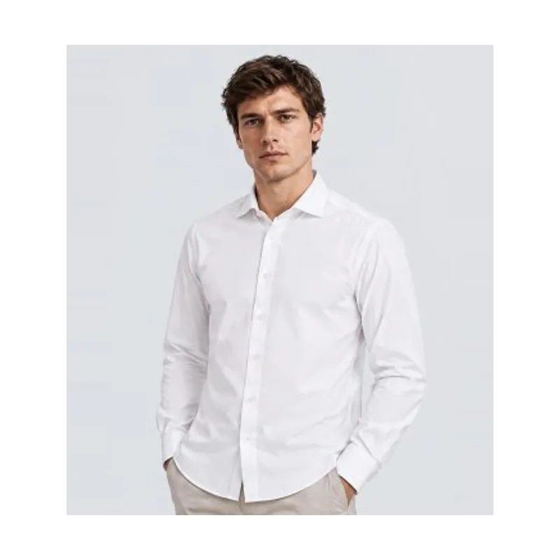 Harmont & Blaine Camisa Popeline Stretch Tin CNR001012523I