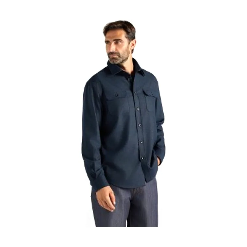 Harmont & Blaine Camisa en franela de corte holgado COR071013589N