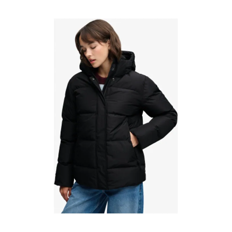 Superdry Chaqueta Acolchada Deportiva 5 Baffle con Capucha W5012178A