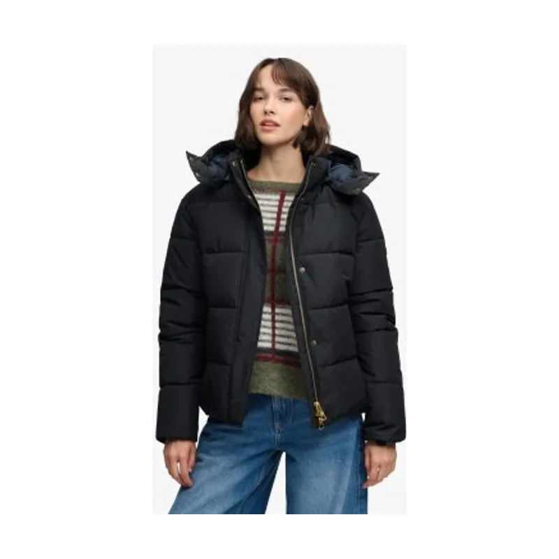 Superdry Chaqueta Acolchada Premium con Capucha W5012207A