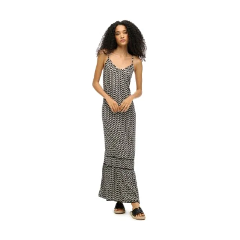 Superdry Vestido largo de tirantes W8011955A