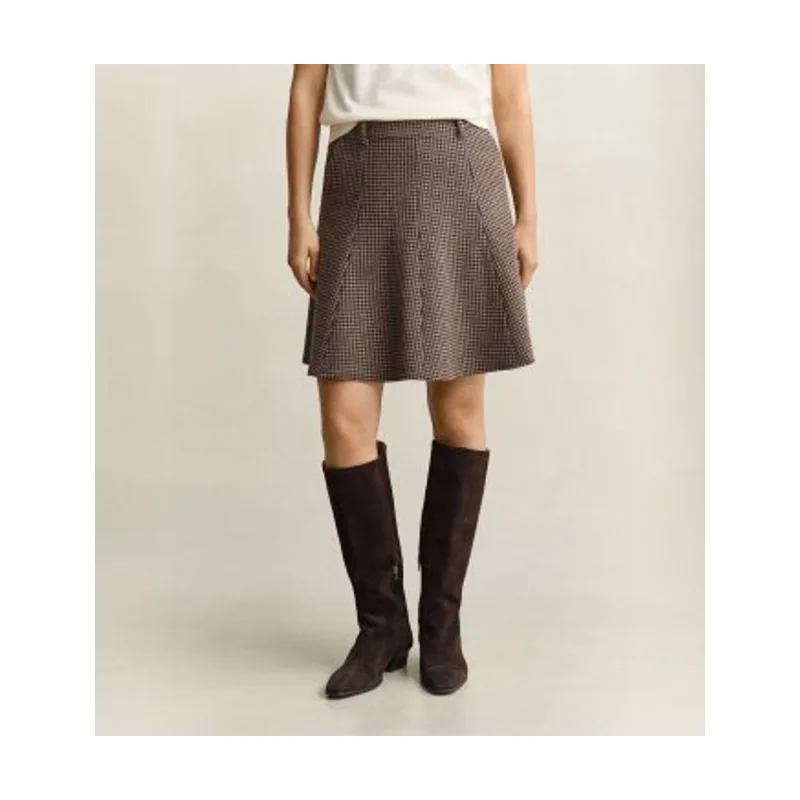 Gant Falda Houndstooth Flare 4400276