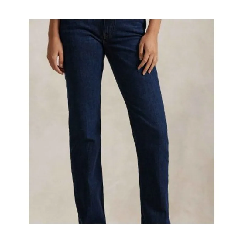 Polo Ralph Lauren Jeans rectos de tiro alto 211969407001