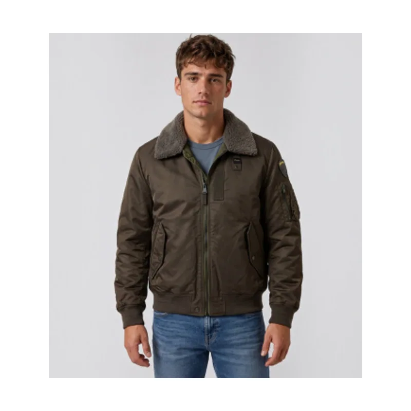 Blauer Chaqueta acolchada Marshall 26WBLUC02241