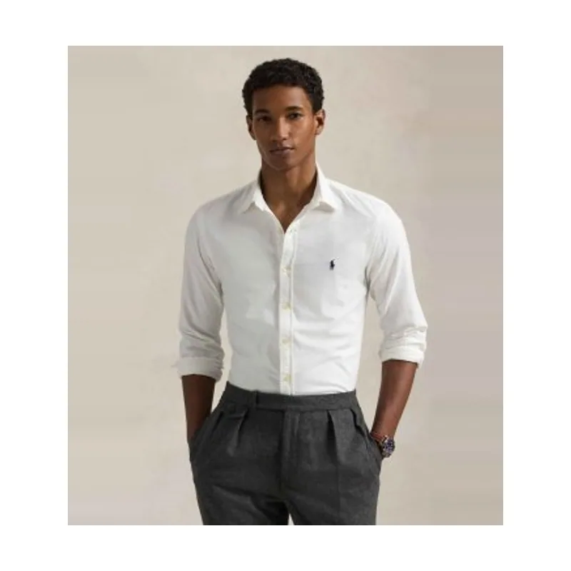 Polo Ralph Lauren Camisa oxford Slim Fit teñida en prenda 710736557002