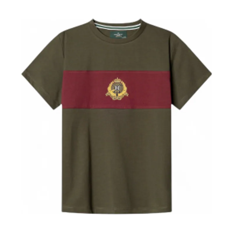 Hackett London Camiseta Crest Panel HK5000068