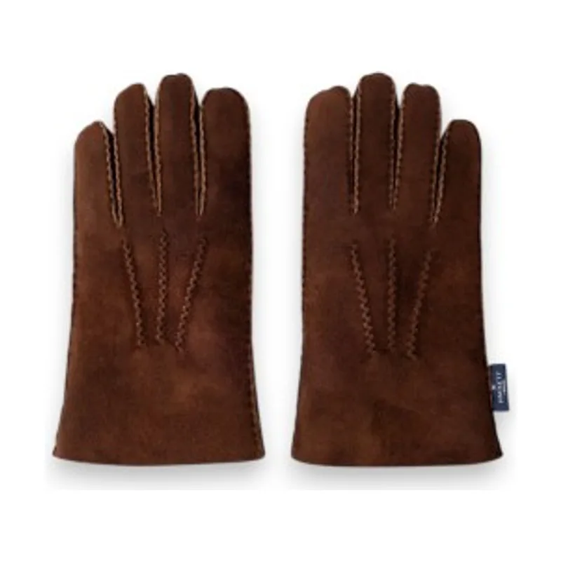 Hackett London Guantes de piel Sherling Handstitch HM0400133