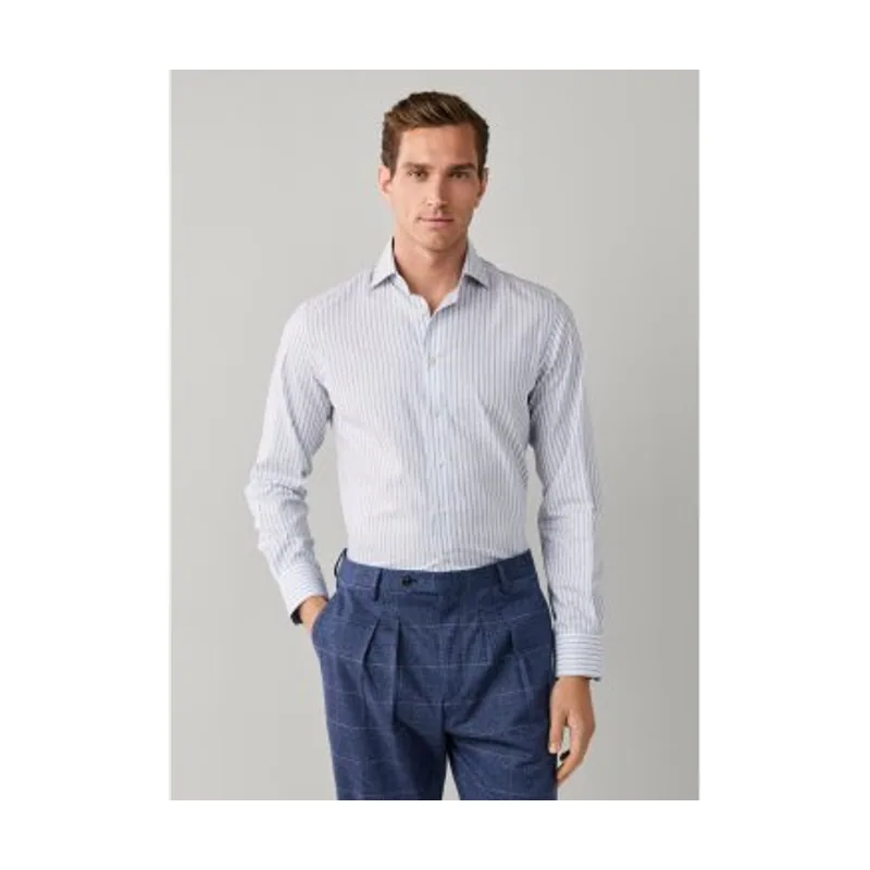 Hackett London Camisa Wide Stripe HM3010751