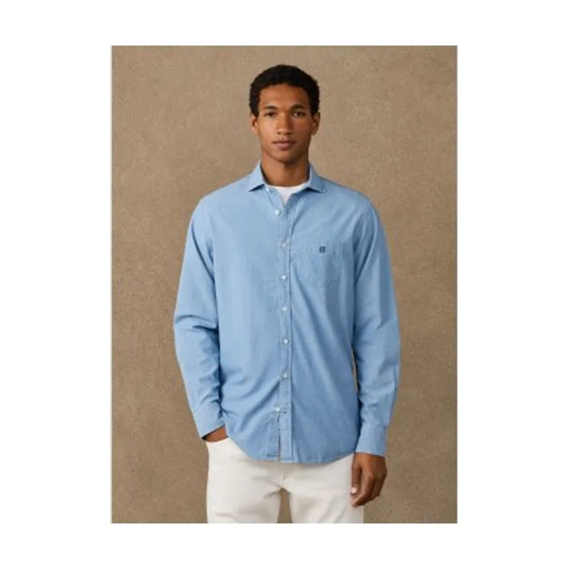 Hackett London Camisa Chambray HM3010769