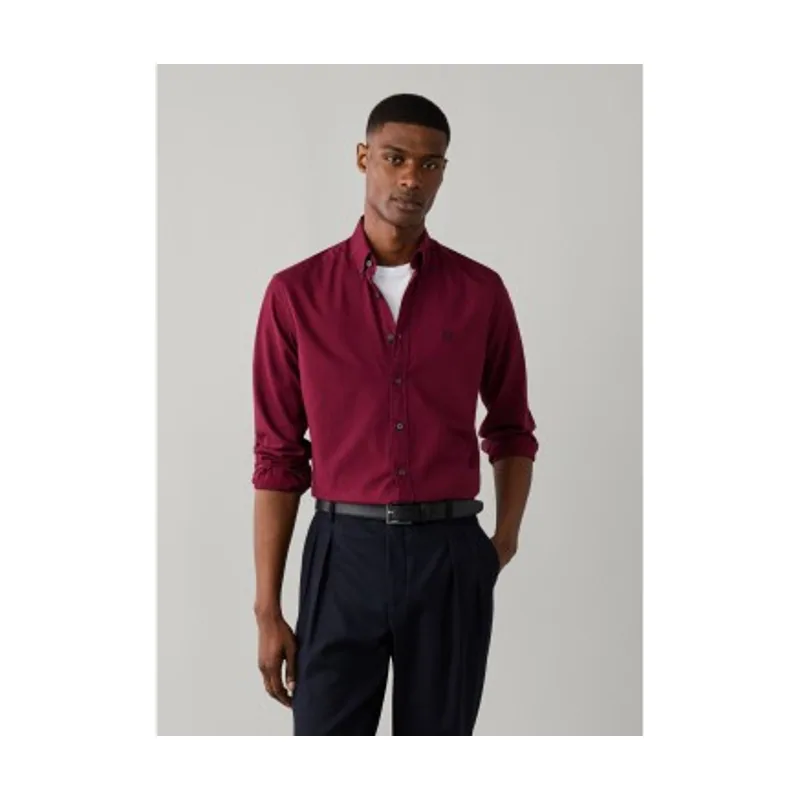 Hackett London Camisa Essential Dyed HM3010835