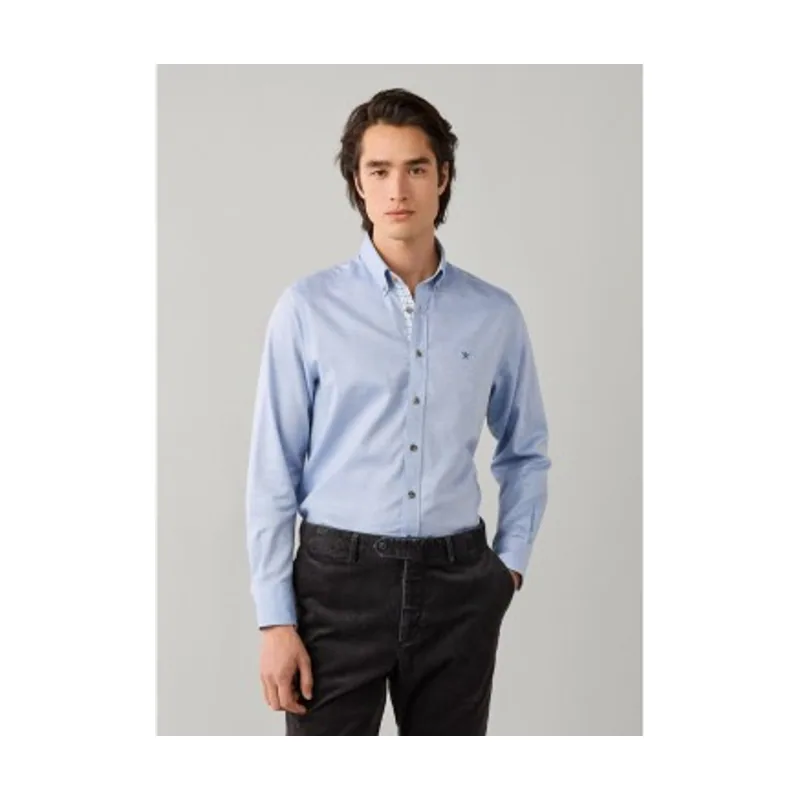 Hackett London Camisa Flannel Multi Trim HM3010855