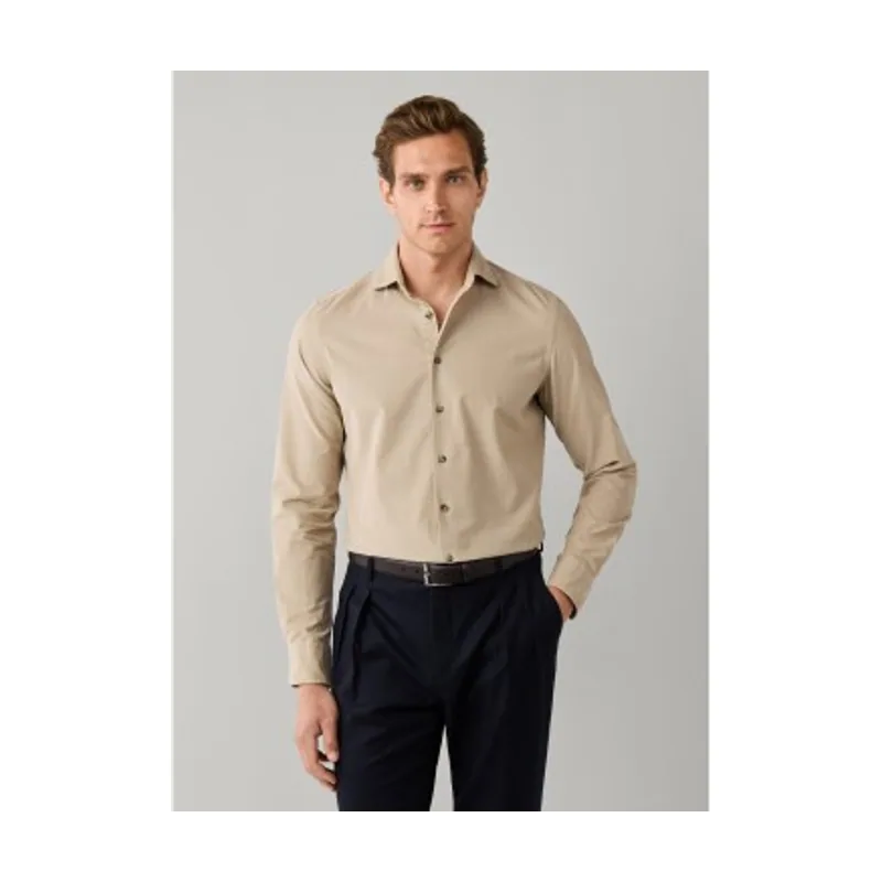 Hackett London Camisa Smart Babycord HM3010857