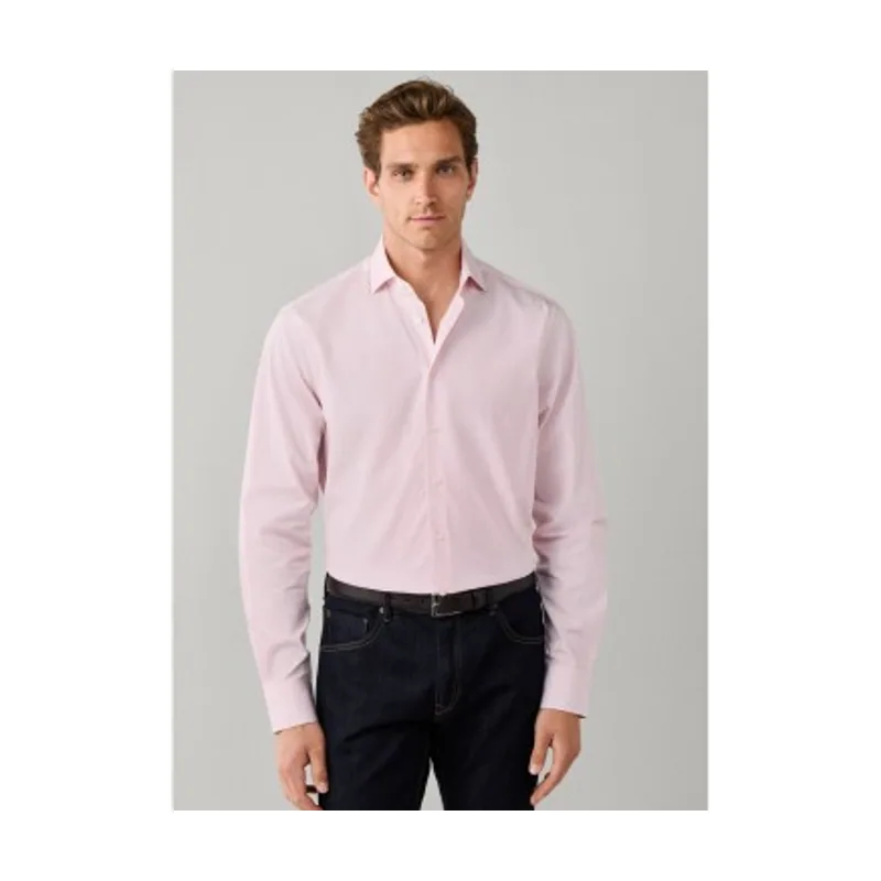 Hackett London camisa rayas finas city fit clásico HM3010878