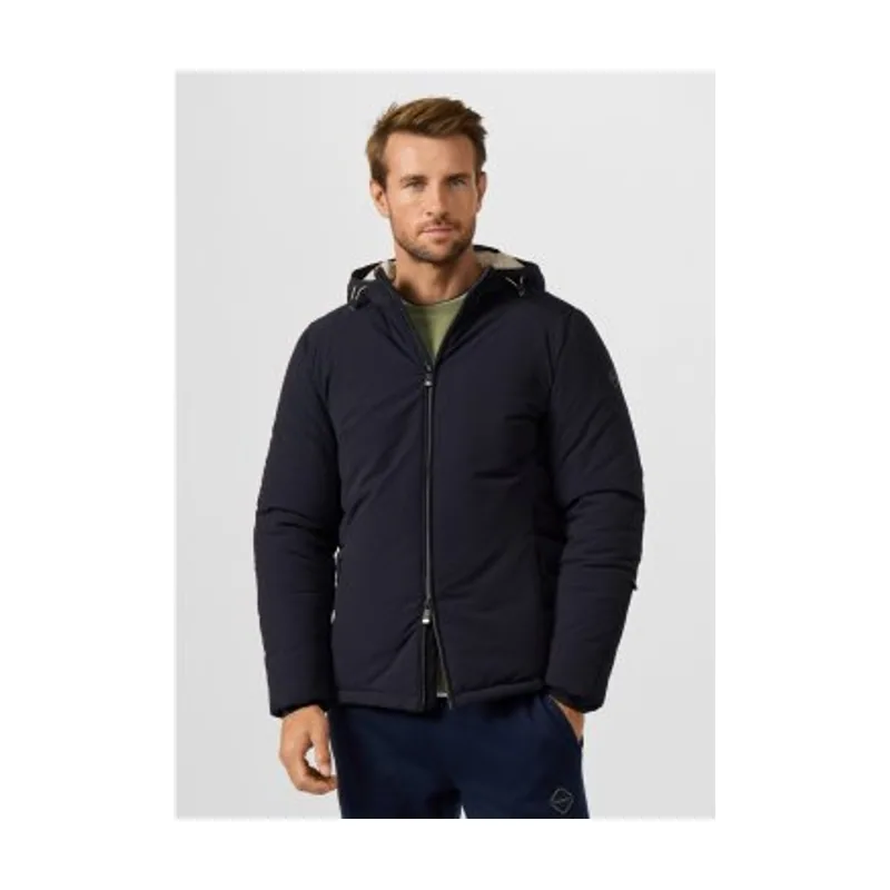 Hackett London Plumífero con capucha de peso HM4000251