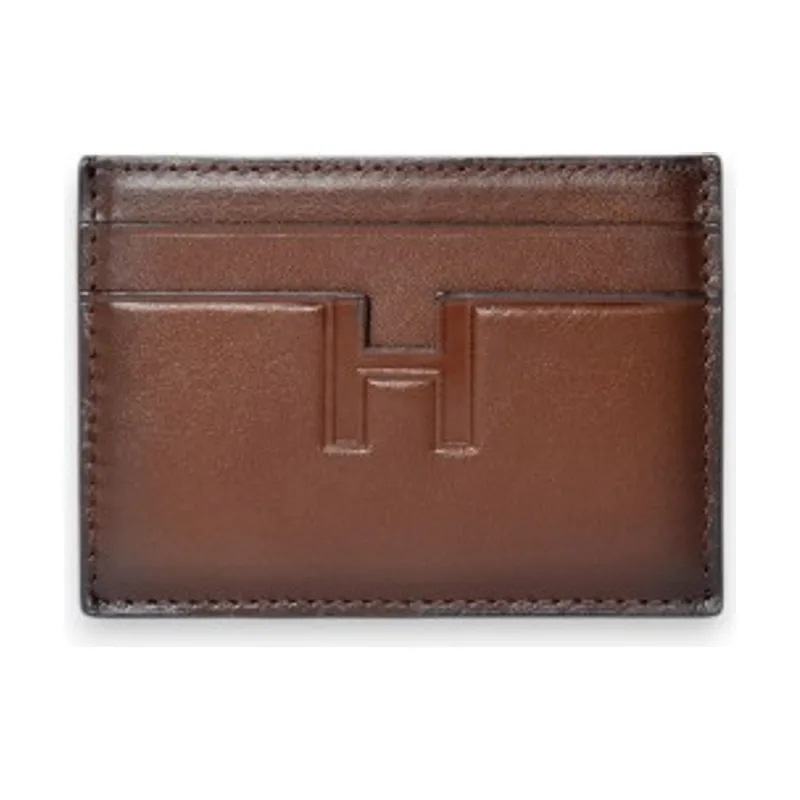 Hackett London Tarjetero de piel Bootrm HM4100064