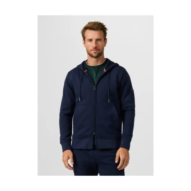 Hackett London sudadera con capucha y cremallera completa con logo luxe HM5800158