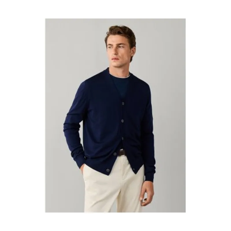 Hackett London Cárdigan Ess Merino HM7000206