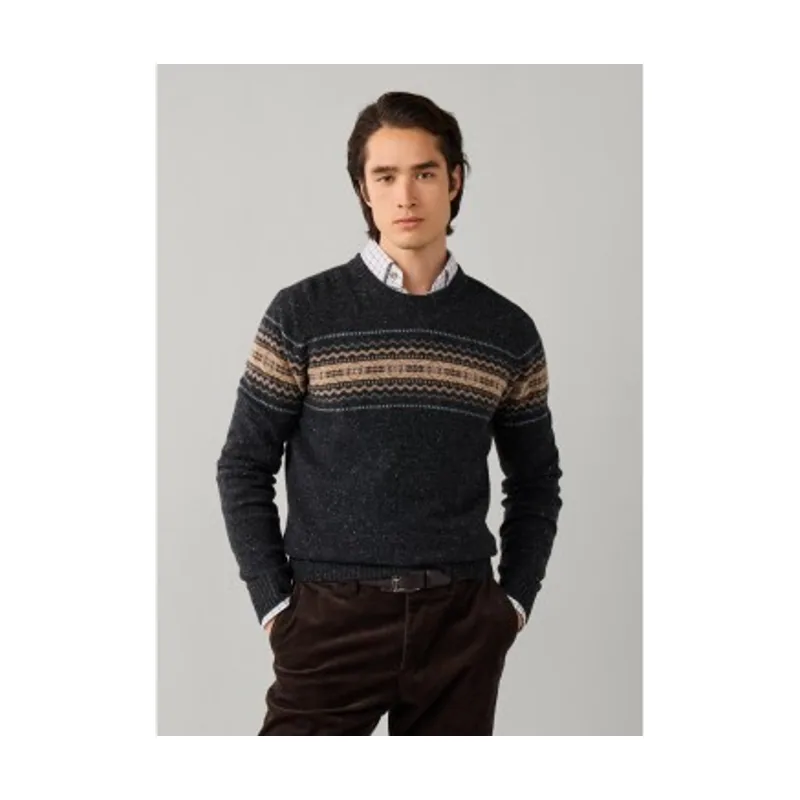 Hackett London Jersey Fairisle HM7000269