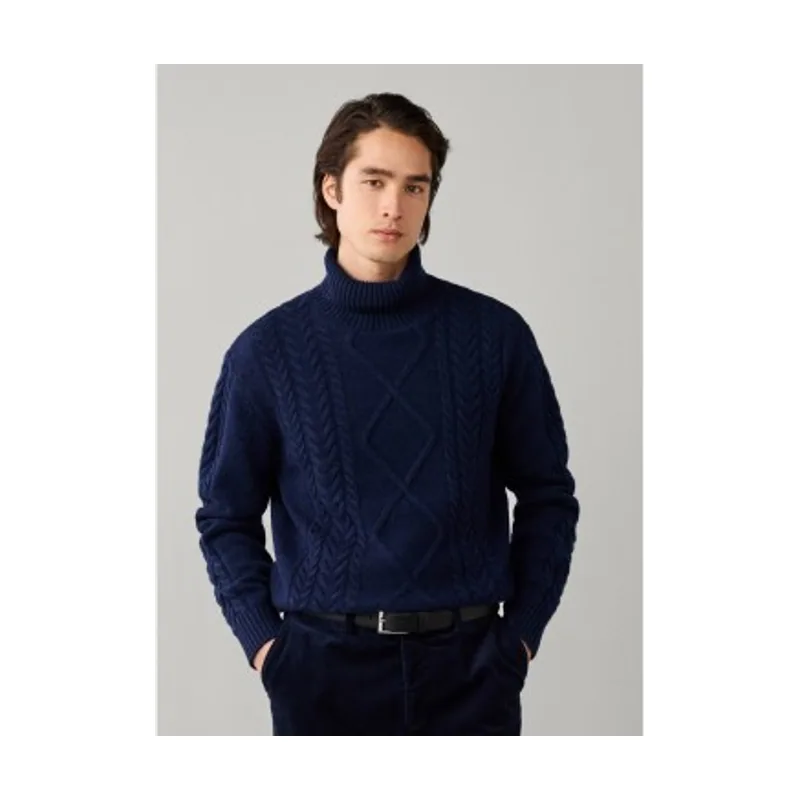 Hackett London Jersey de cuello alto Argyle HM7000289